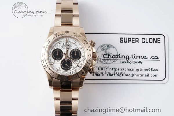 SunProtective Daytona 116505 QF 1:1 Best Edition Meteorite Dial on RG Bracelet SA4130 V 1757