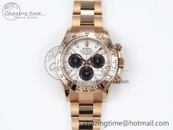 Daytona 116505 QF 1:1 Best Edition Meteorite Dial on RG Bracelet SH4130 V3 (Gain Weight) SunProtective 1698