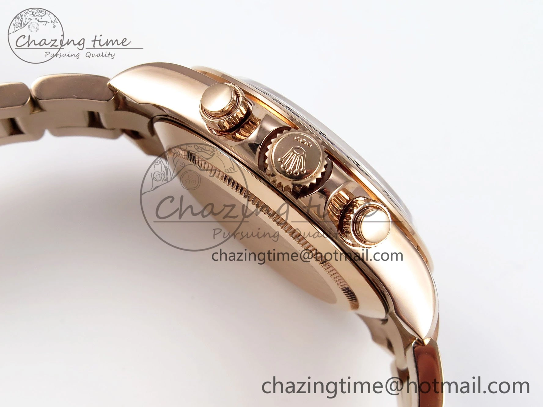 Daytona 116505 QF 1:1 Best Edition Meteorite Dial on RG Bracelet SH4130 V3 (Gain Weight) SunProtective 1698