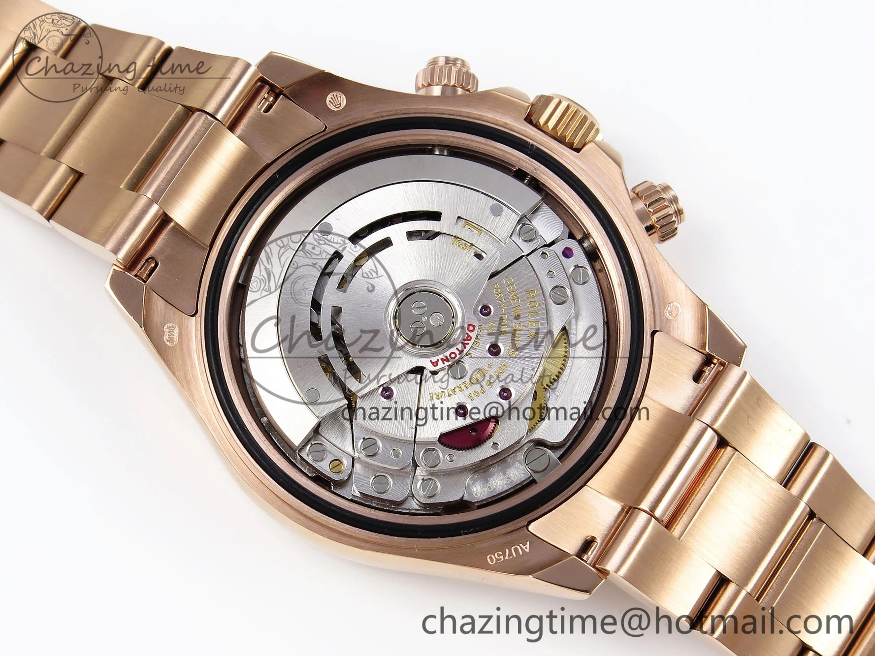 Daytona 116505 QF 1:1 Best Edition Meteorite Dial on RG Bracelet SH4130 V3 (Gain Weight) SunProtective 1698