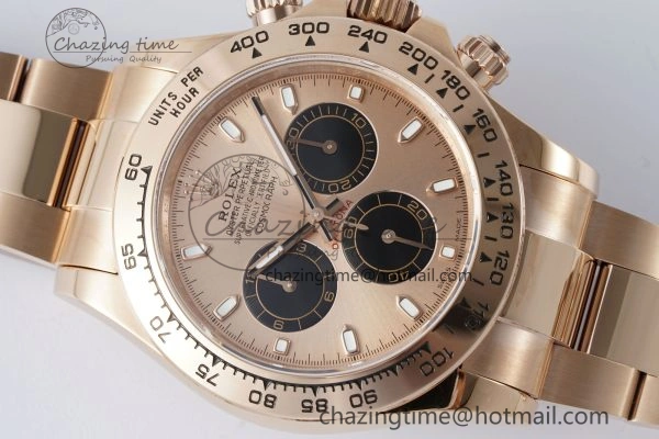 Attractive Daytona 116505 QF 1:1 Best Edition RG Dial on RG Bracelet SA4130 V 1755