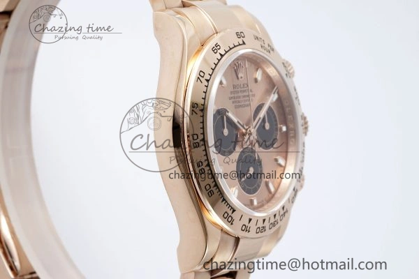Attractive Daytona 116505 QF 1:1 Best Edition RG Dial on RG Bracelet SA4130 V 1755