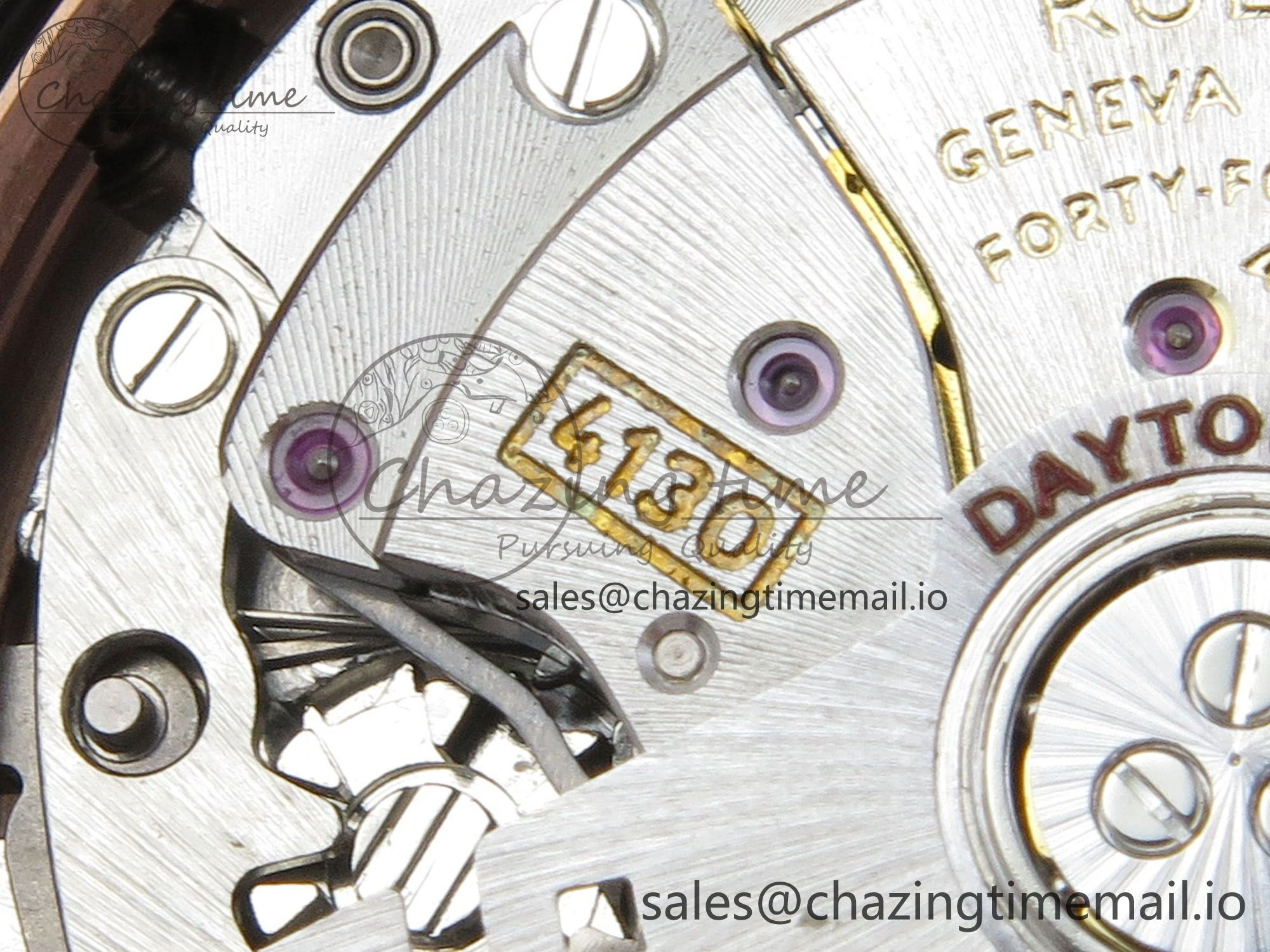 Sleek Daytona 116505 RG 3CF 1:1 Best Edition RG Bezel Meteorite Dial on RG Bracelet SH4130 V2(Mod Version) 145