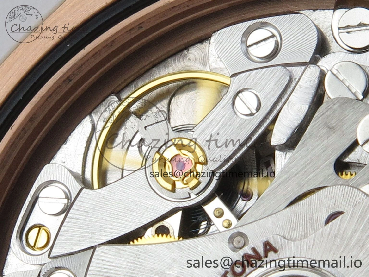 Sleek Daytona 116505 RG 3CF 1:1 Best Edition RG Bezel Meteorite Dial on RG Bracelet SH4130 V2(Mod Version) 145