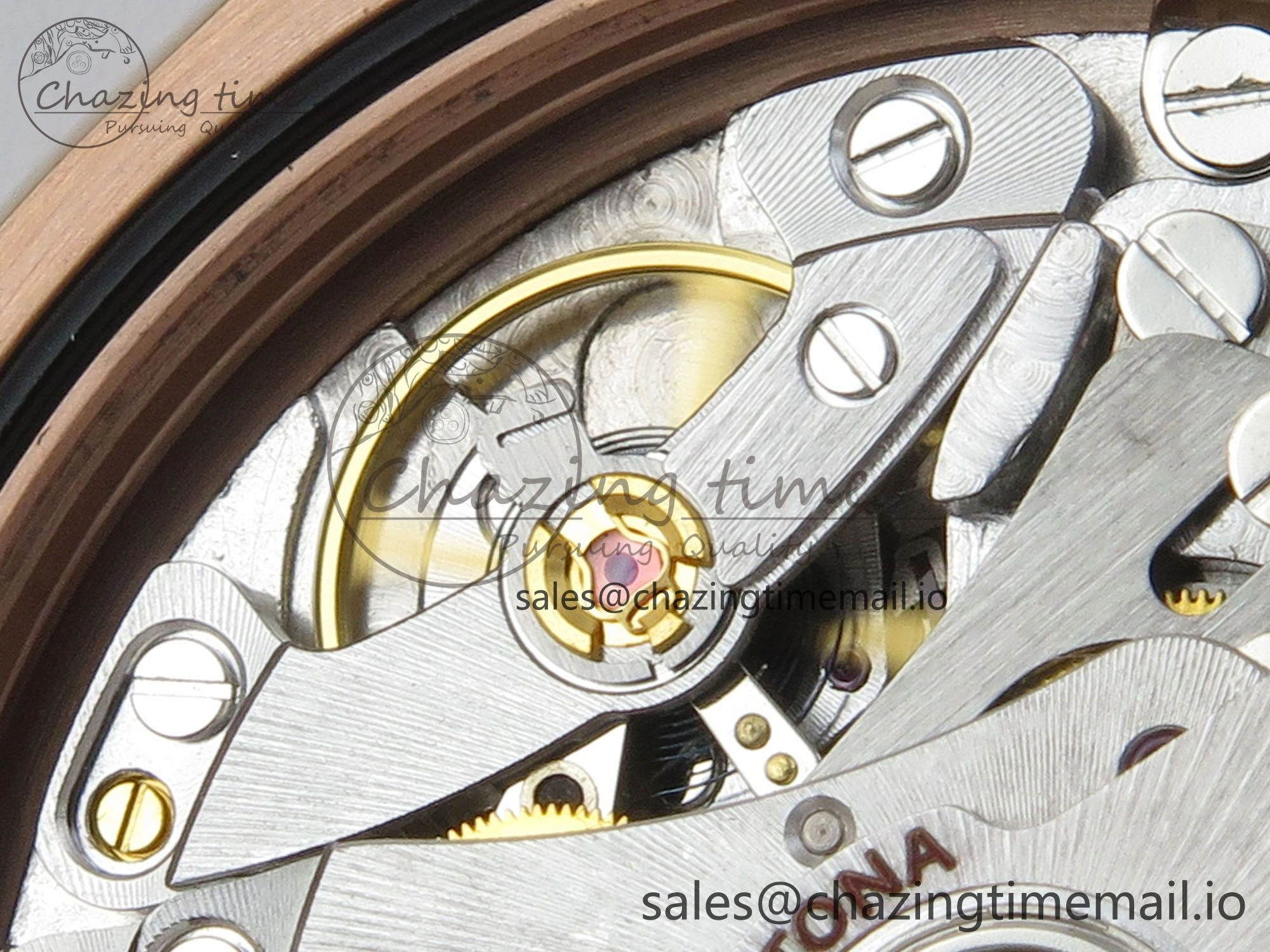 Sleek Daytona 116505 RG 3CF 1:1 Best Edition RG Bezel Meteorite Dial on RG Bracelet SH4130 V2(Mod Version) 145