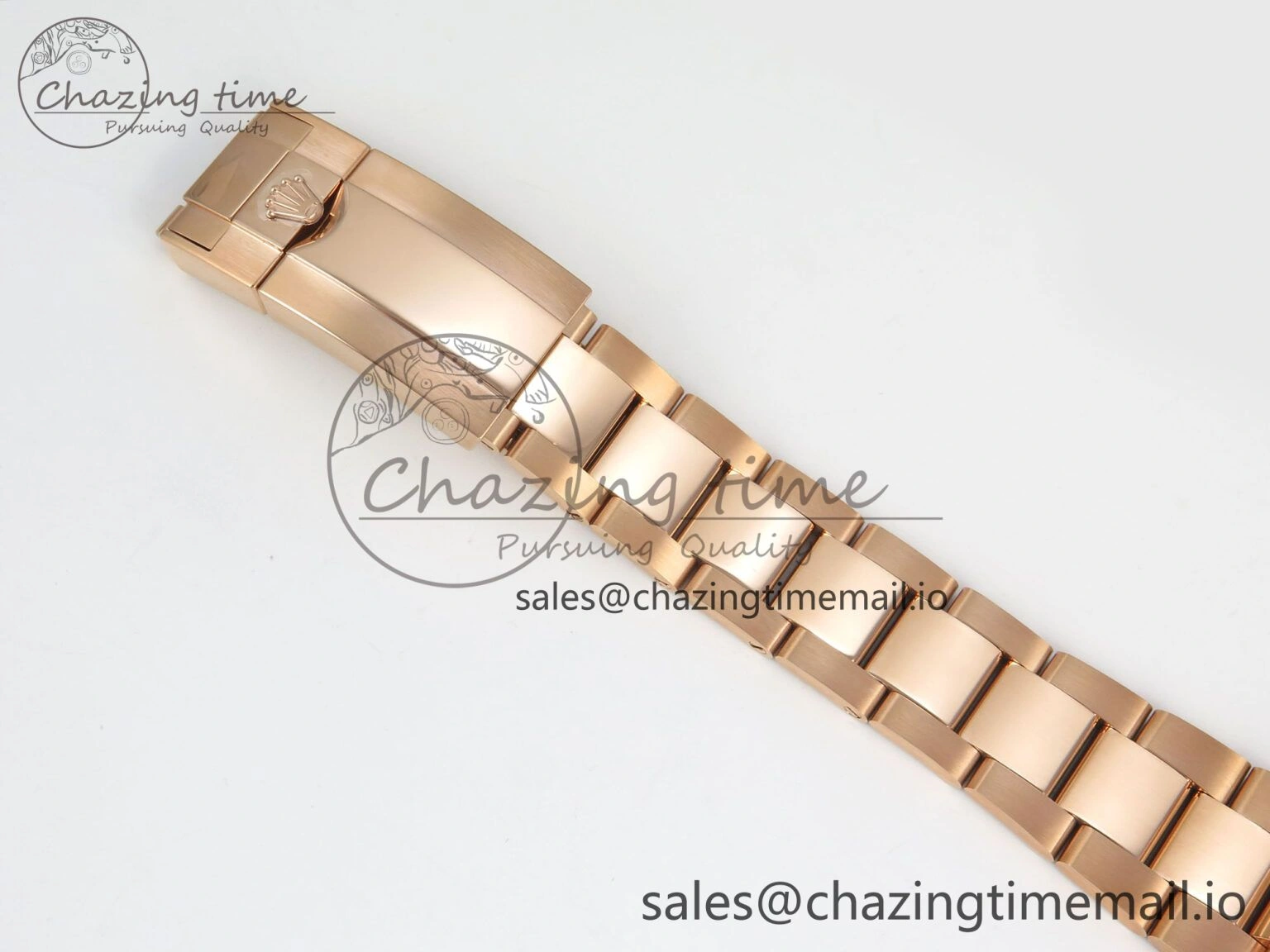 Sleek Daytona 116505 RG 3CF 1:1 Best Edition RG Bezel Meteorite Dial on RG Bracelet SH4130 V2(Mod Version) 145