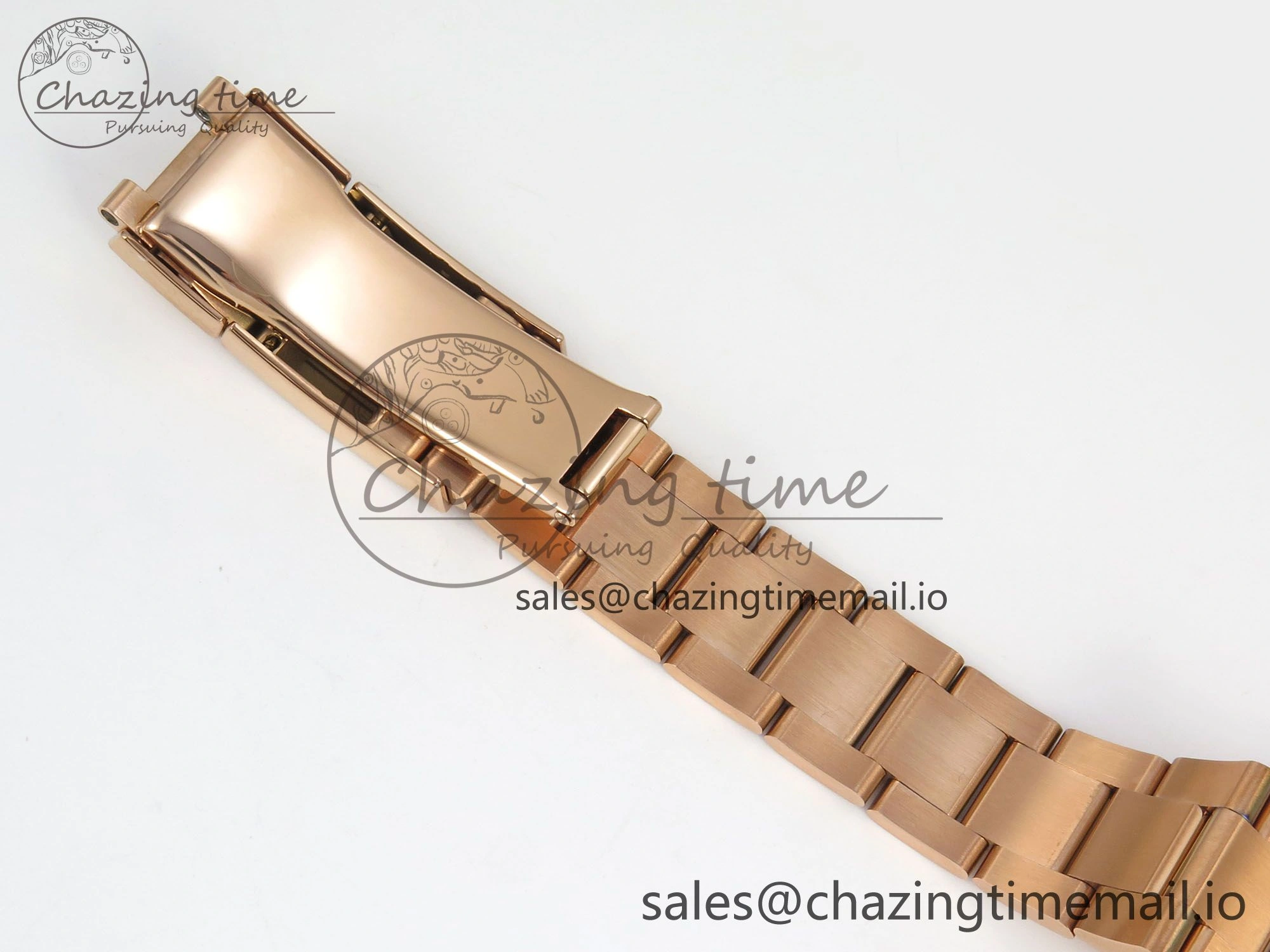 Sleek Daytona 116505 RG 3CF 1:1 Best Edition RG Bezel Meteorite Dial on RG Bracelet SH4130 V2(Mod Version) 145