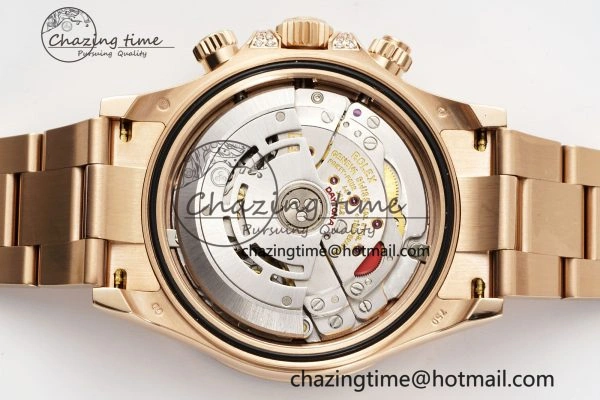 Daytona 116505 Rainbow IPK Best Edition Black RG Dial on RG Bracelet SA Vibrant 2028