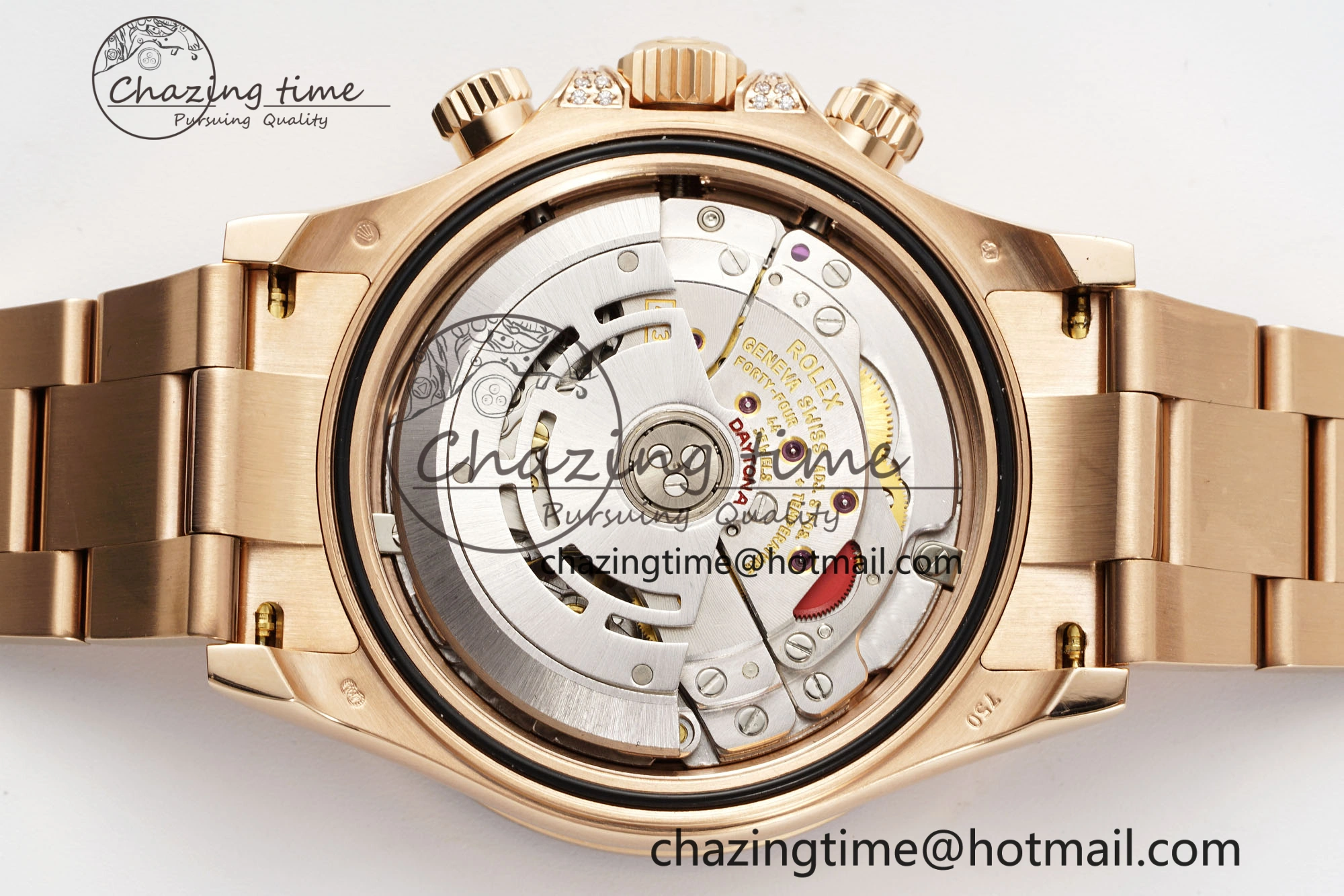 Daytona 116505 Rainbow IPK Best Edition Black RG Dial on RG Bracelet SA Vibrant 2028