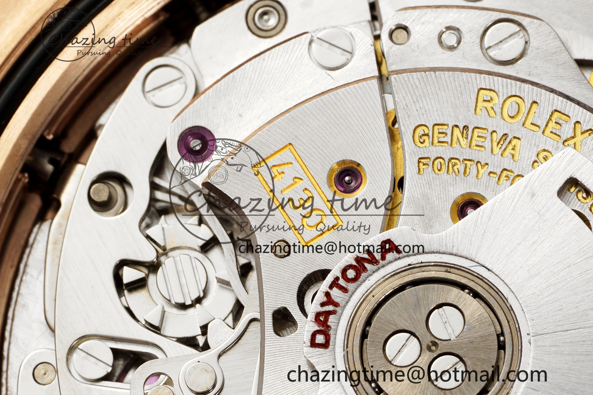 Daytona 116505 Rainbow IPK Best Edition Black RG Dial on RG Bracelet SA Vibrant 2028