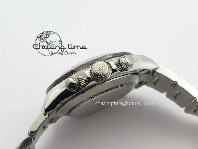 Daytona 116506 1:1 Noob Best Edition Brown Ceramic Bezel Ice Blue Dial On SS Bracelet A BestValue 3836