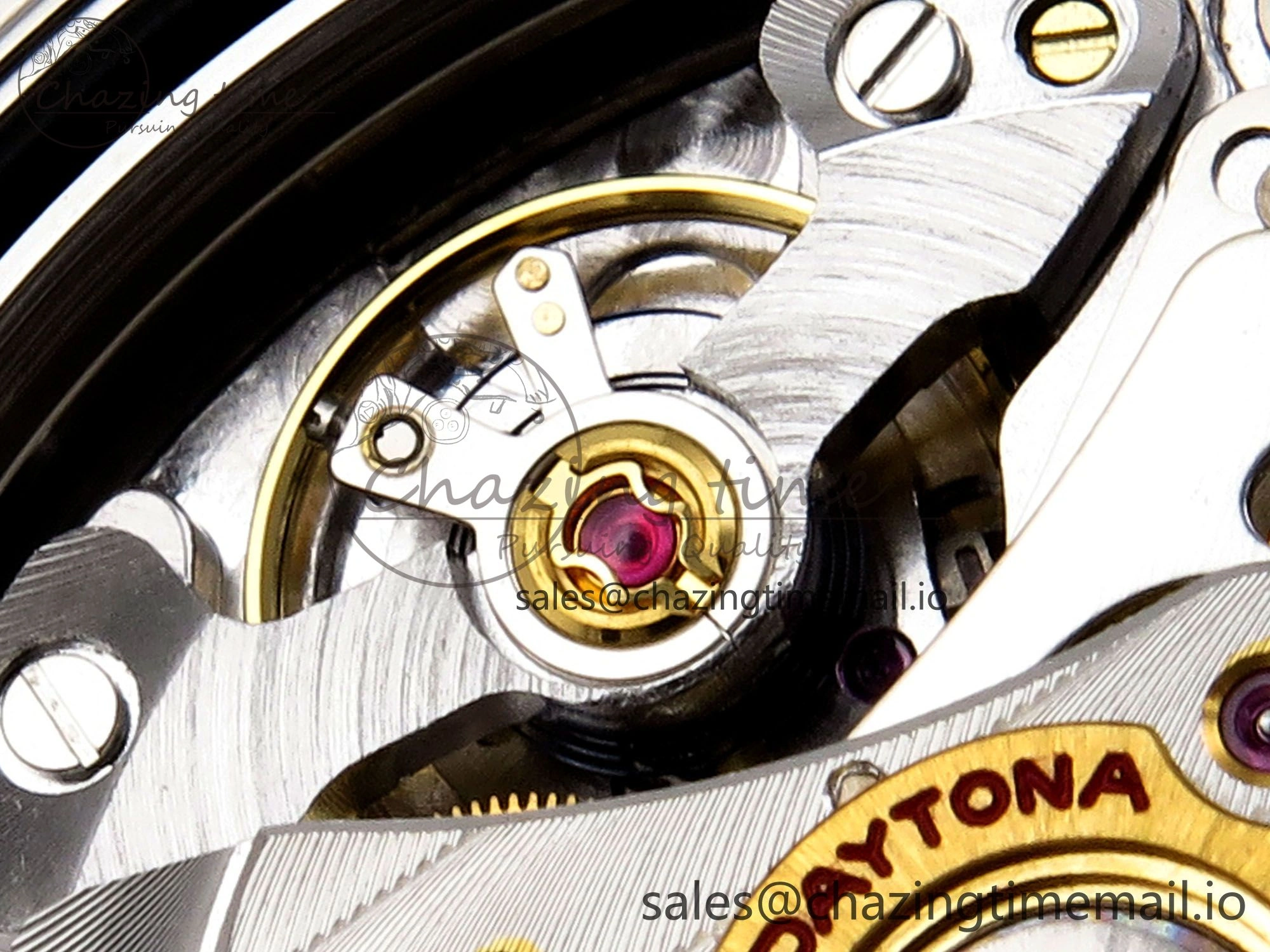 Daytona 116506 AR+SF 1:1 Best Edition Ice Blue Brown Dial Crystal Markers on SS Bracelet SH Sustainable 1009