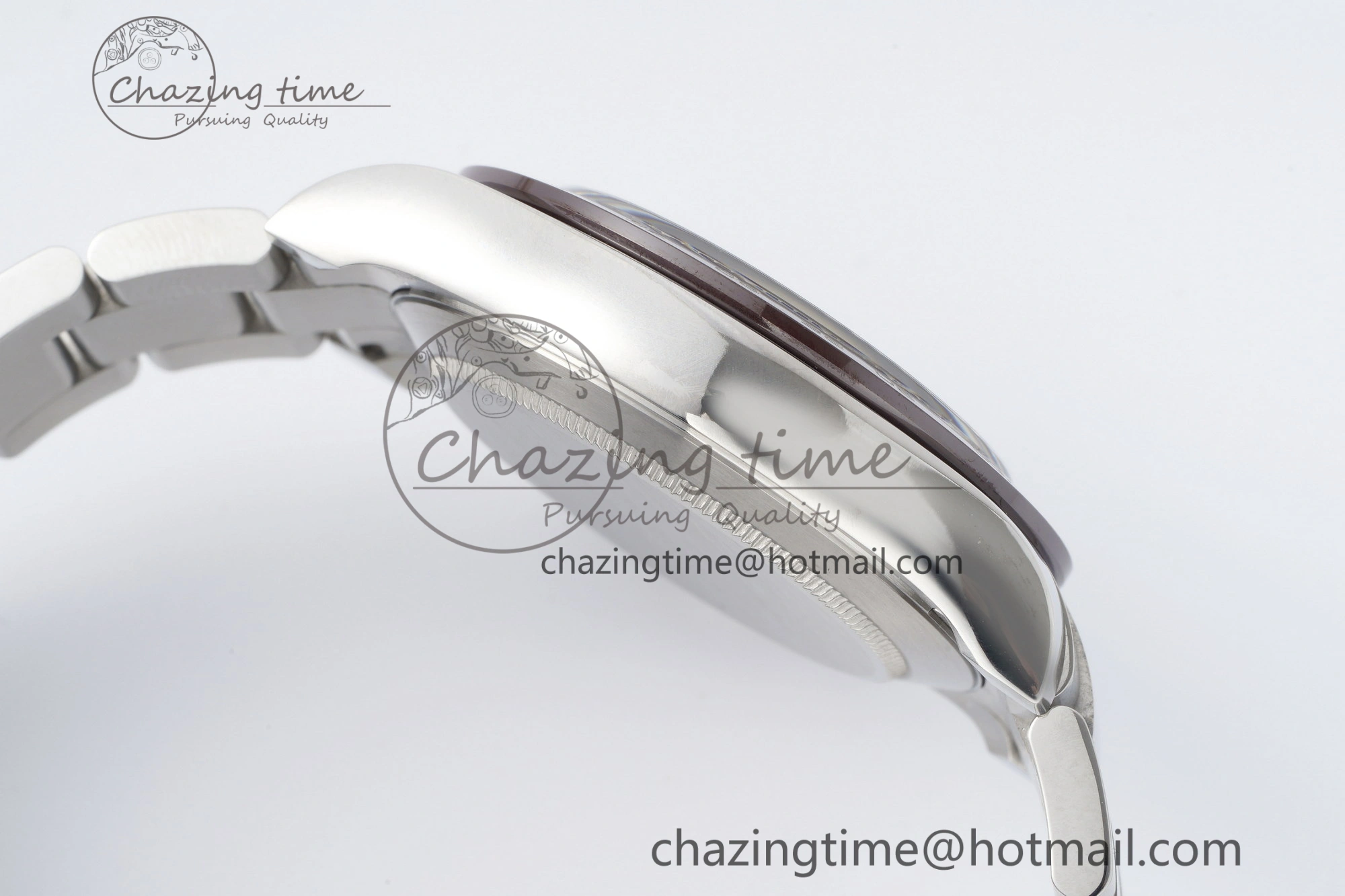 Attractive Daytona 116506 Brown Ceramic BTF 1:1 Best Edition Ice Blue Dial Crystal Marker on SS Bracelet SA4130 V 2214