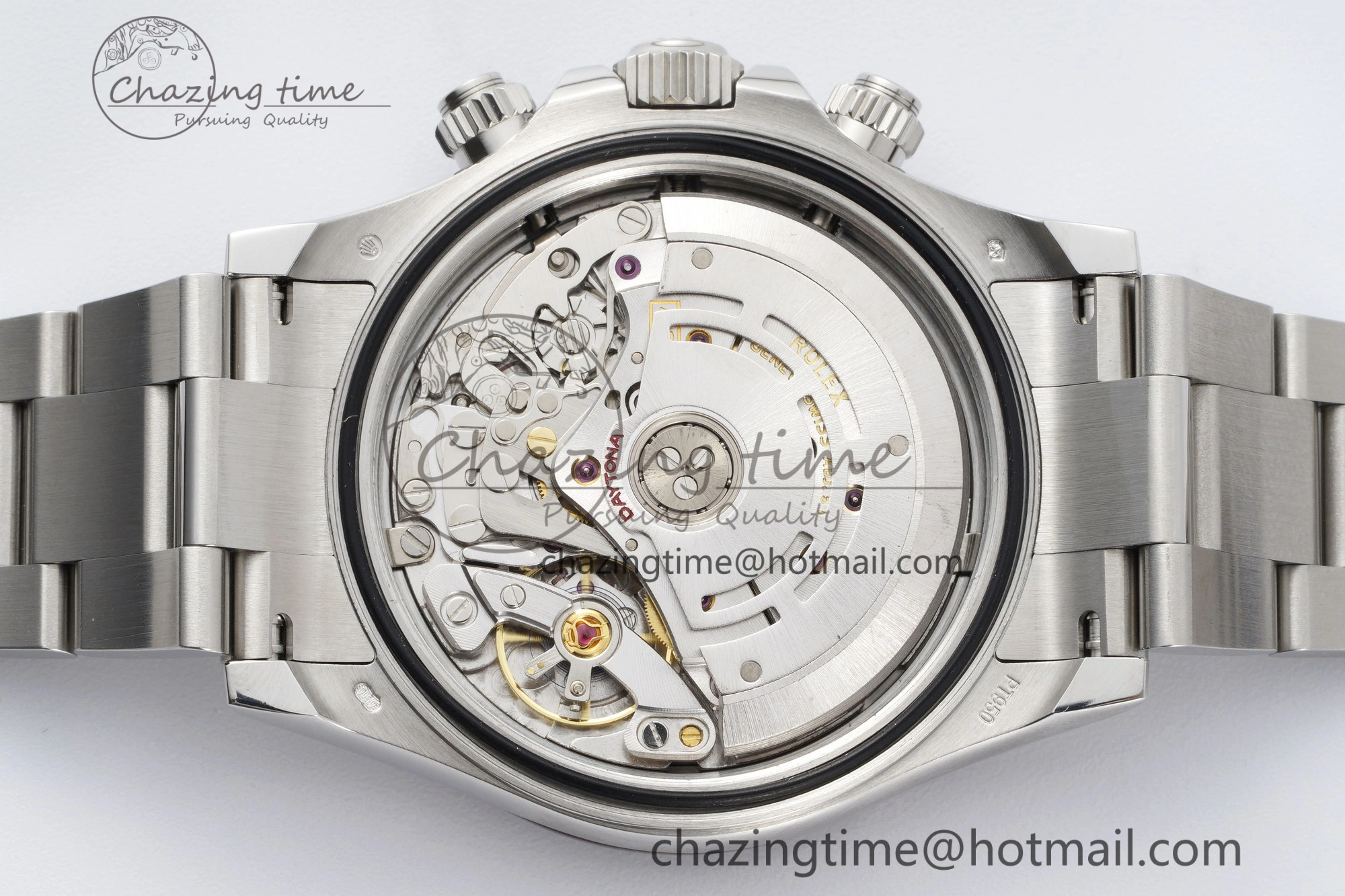 Attractive Daytona 116506 Brown Ceramic BTF 1:1 Best Edition Ice Blue Dial Crystal Marker on SS Bracelet SA4130 V 2214