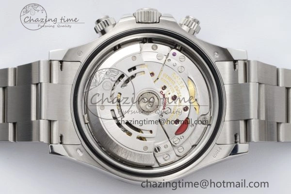 Attractive Daytona 116506 Brown Ceramic BTF 1:1 Best Edition Ice Blue Dial Crystal Marker on SS Bracelet SA4130 V 2214