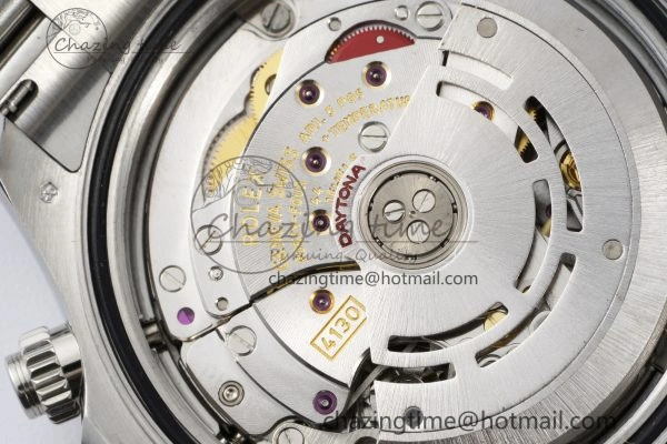 Attractive Daytona 116506 Brown Ceramic BTF 1:1 Best Edition Ice Blue Dial Crystal Marker on SS Bracelet SA4130 V 2214