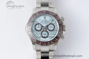 Daytona 116506 Brown Ceramic BTF 1:1 Best Edition Ice Blue Dial on SS Bracelet SA4130 V UrbanStyle 2216