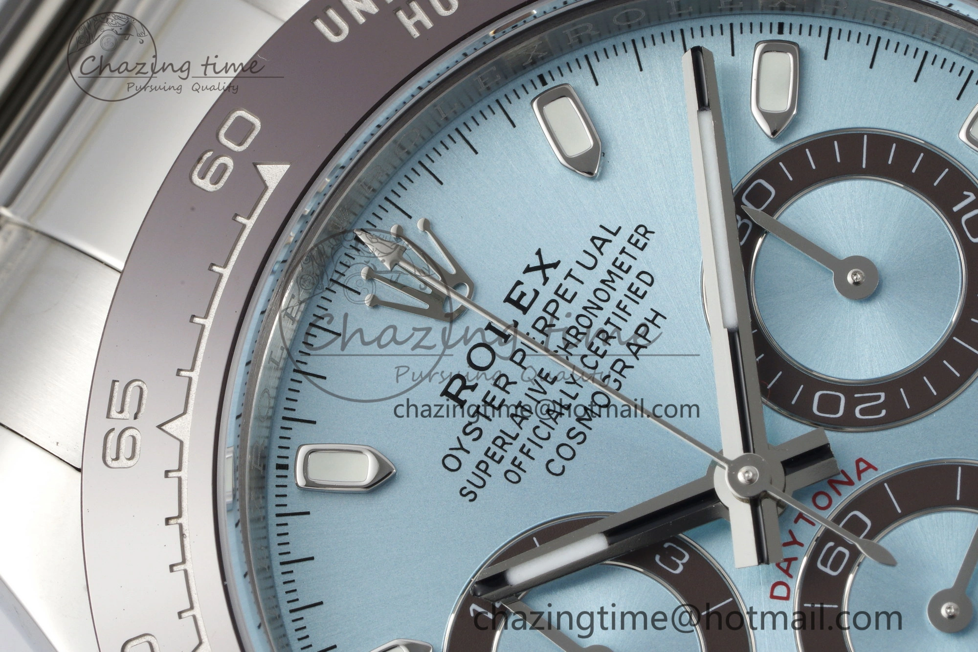 Daytona 116506 Brown Ceramic BTF 1:1 Best Edition Ice Blue Dial on SS Bracelet SA4130 V UrbanStyle 2216