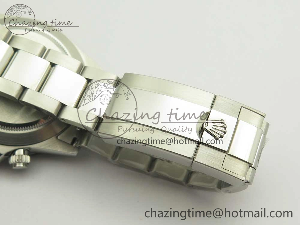 Daytona 116506 Brown Ceramic Bezel Noob 1:1 Best Edition 904L SS Case and Bracelet Ice Blue Dial SA4130 V Elegant 2983