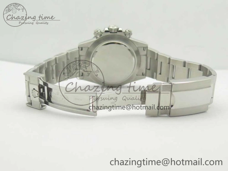 Daytona 116506 Brown Ceramic Bezel Noob 1:1 Best Edition 904L SS Case and Bracelet Ice Blue Dial SA4130 V Elegant 2983