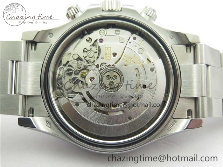 Daytona 116506 Brown Ceramic Bezel Noob 1:1 Best Edition 904L SS Case and Bracelet Ice Blue Dial SA4130 V Elegant 2983
