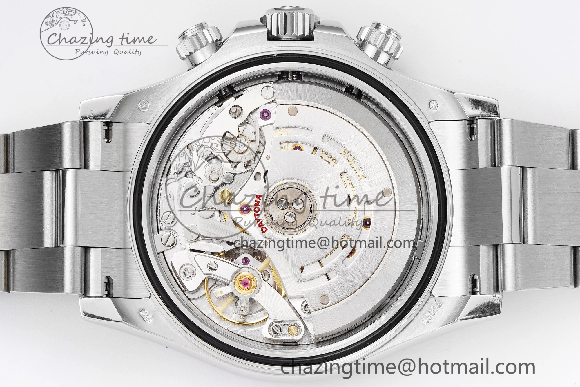 Daytona 116506 Brown Ceramic KING 1:1 Best Edition Ice Blue Dial Crystal Marker on SS Bracelet SH QuickDry 1915