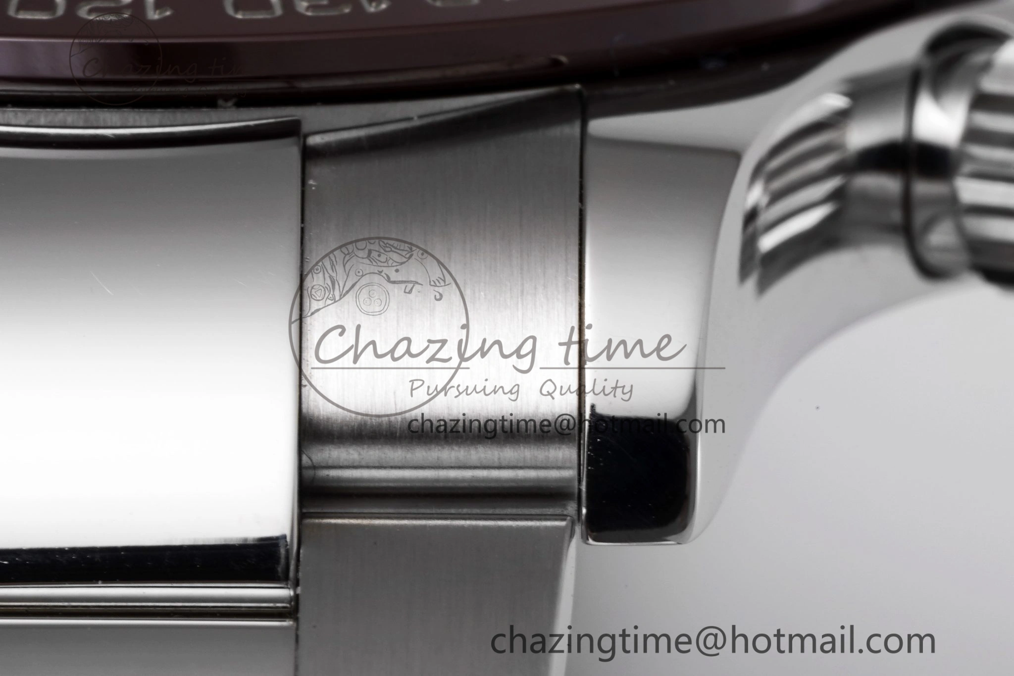 Daytona 116506 Brown Ceramic KING 1:1 Best Edition Ice Blue Dial Crystal Marker on SS Bracelet SH QuickDry 1915