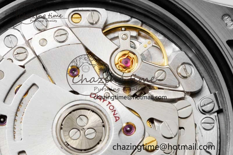 Daytona 116506 Brown Ceramic QF 1:1 Best Edition Ice Blue Dial on SS Bracelet SA FastDry 2266