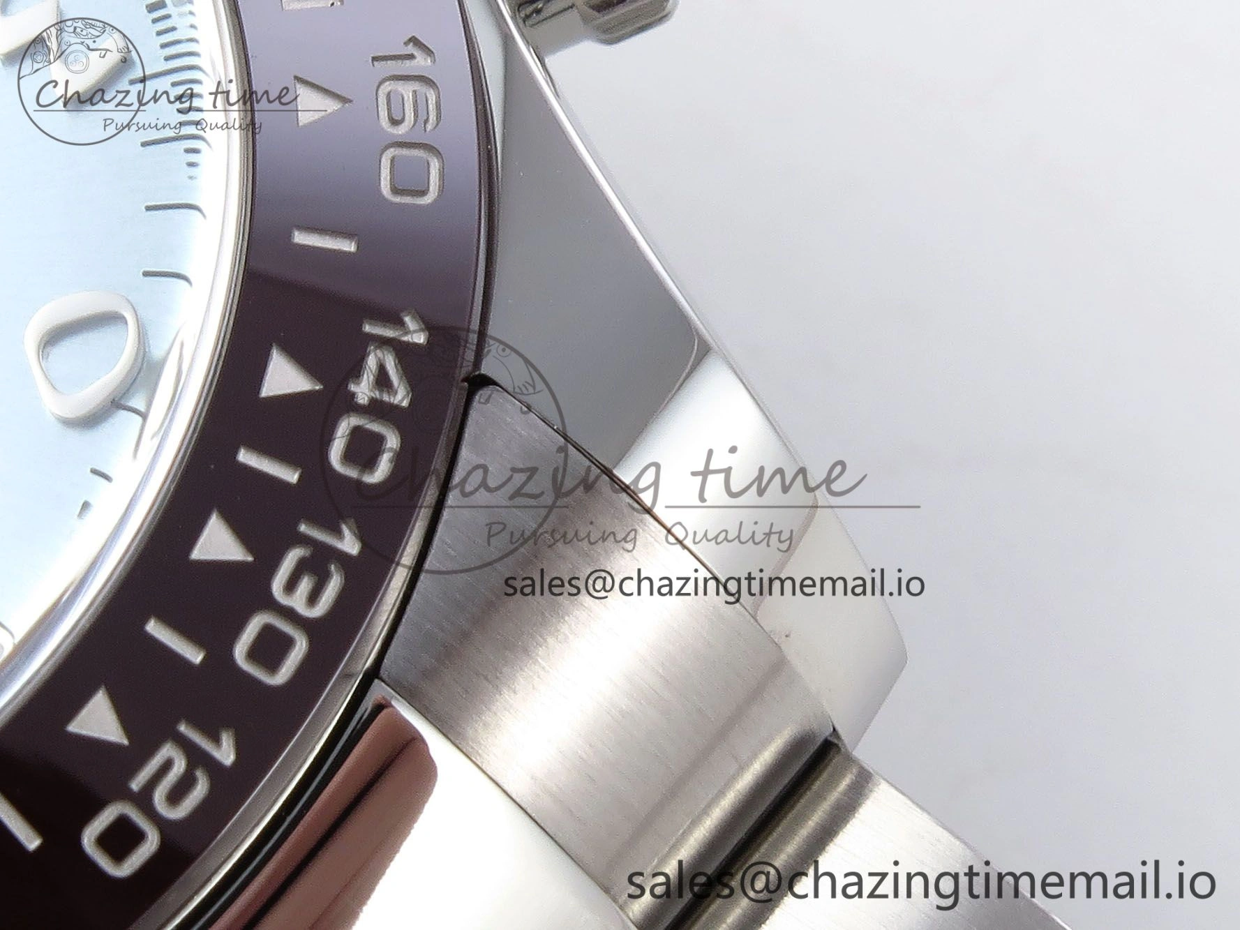 FlexibleFit Daytona 116506 Clean 1:1 Best Edition Ice Blue Dial Arabic Markers on SS Bracelet SA4130 V 1344