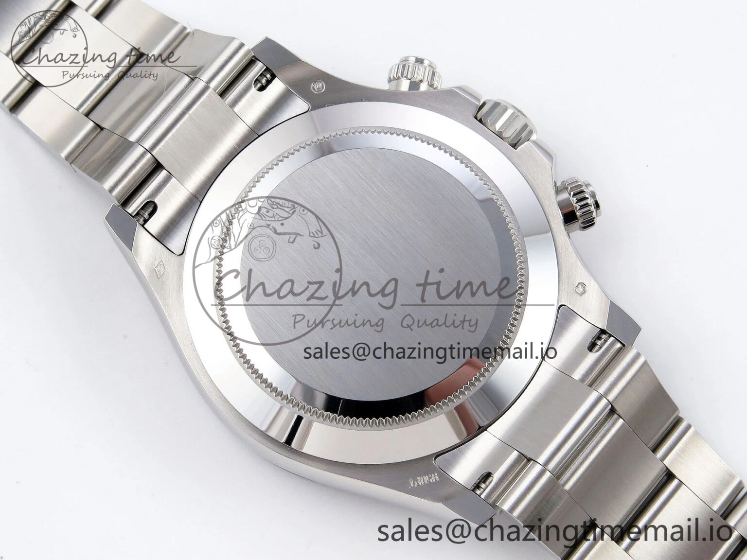 FlexibleFit Daytona 116506 Clean 1:1 Best Edition Ice Blue Dial Arabic Markers on SS Bracelet SA4130 V 1344
