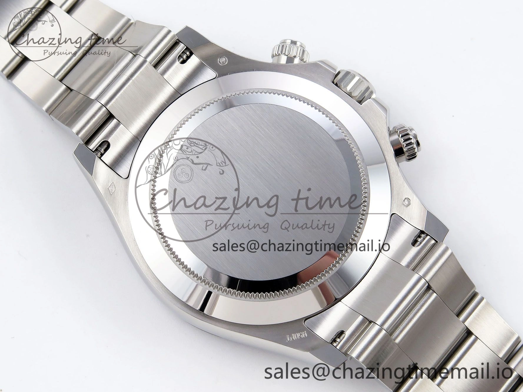 FlexibleFit Daytona 116506 Clean 1:1 Best Edition Ice Blue Dial Arabic Markers on SS Bracelet SA4130 V 1344
