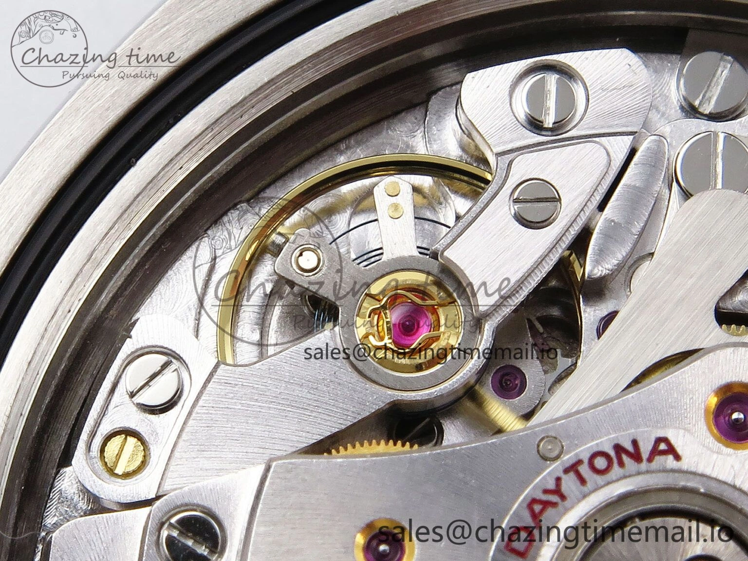 FlexibleFit Daytona 116506 Clean 1:1 Best Edition Ice Blue Dial Arabic Markers on SS Bracelet SA4130 V 1344