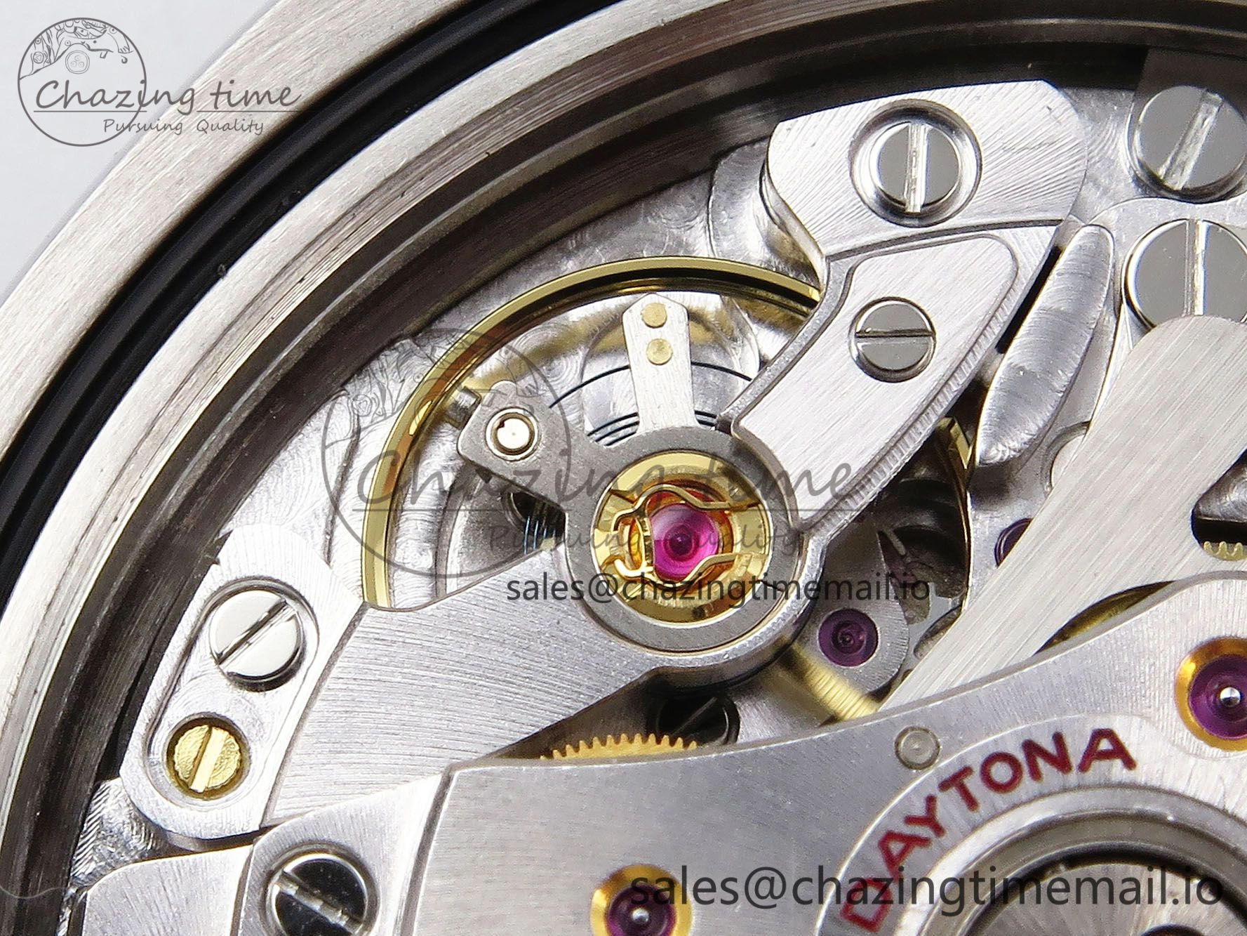 FlexibleFit Daytona 116506 Clean 1:1 Best Edition Ice Blue Dial Arabic Markers on SS Bracelet SA4130 V 1344