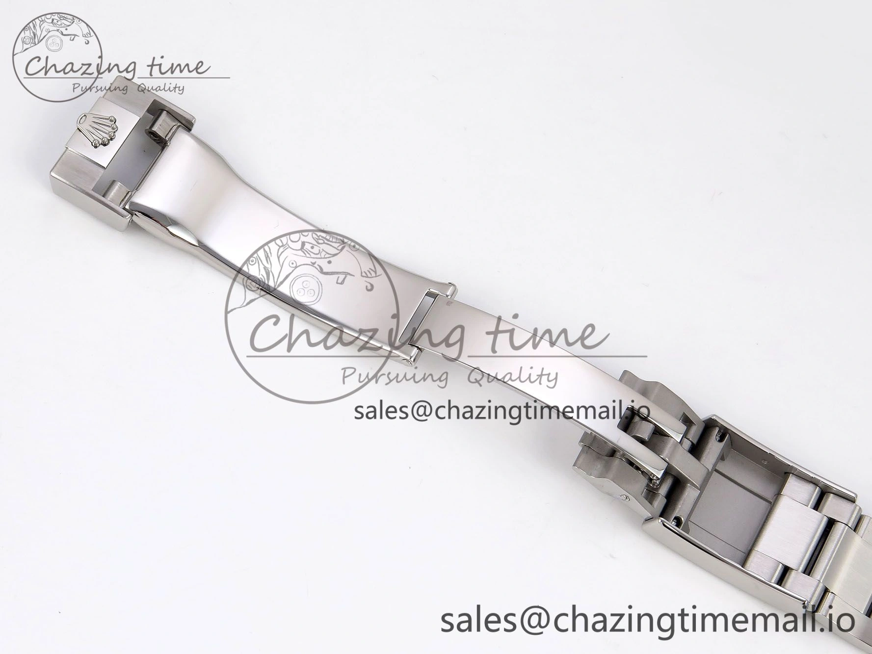 FlexibleFit Daytona 116506 Clean 1:1 Best Edition Ice Blue Dial Arabic Markers on SS Bracelet SA4130 V 1344