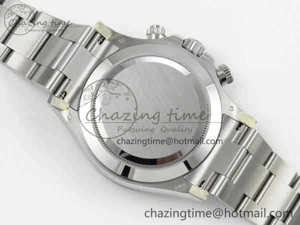 Sleek Daytona 116506 Clean 1:1 Best Edition Ice Blue Dial Crystal Markers on SS Bracelet SA4130 V 1702