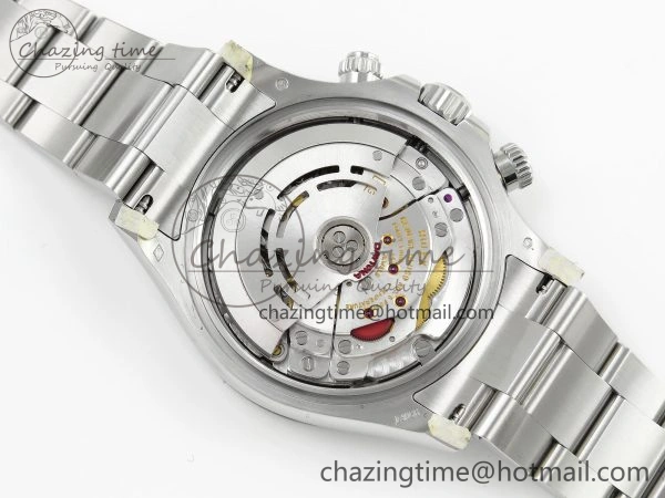 Sleek Daytona 116506 Clean 1:1 Best Edition Ice Blue Dial Crystal Markers on SS Bracelet SA4130 V 1702