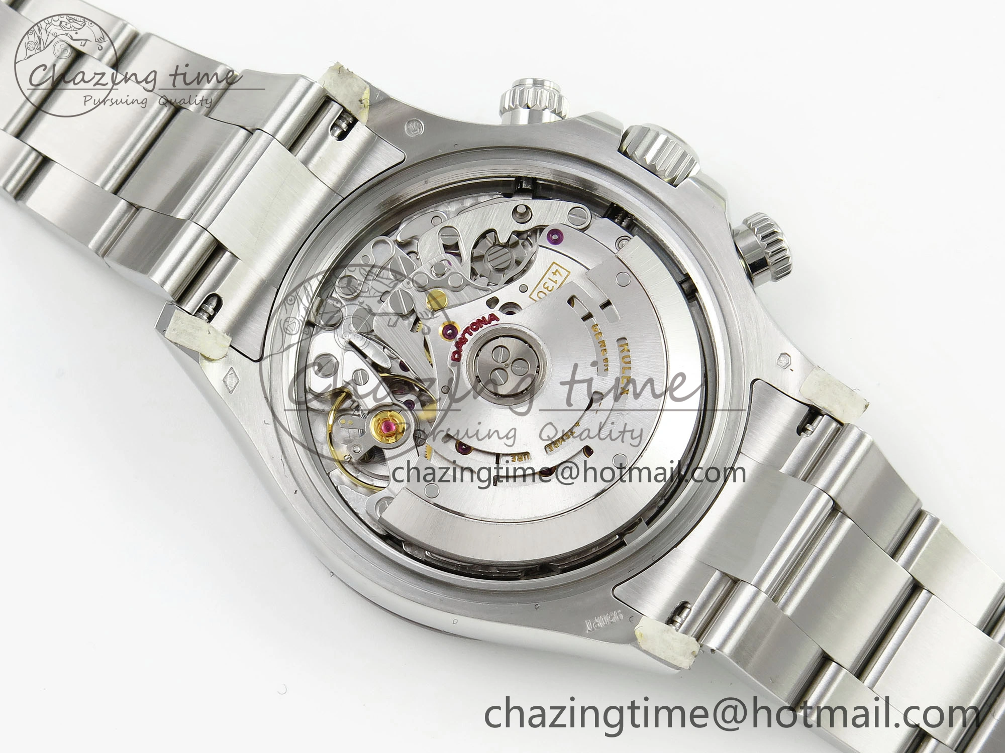 Sleek Daytona 116506 Clean 1:1 Best Edition Ice Blue Dial Crystal Markers on SS Bracelet SA4130 V 1702