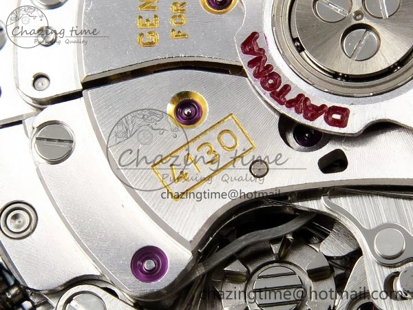 Sleek Daytona 116506 Clean 1:1 Best Edition Ice Blue Dial Crystal Markers on SS Bracelet SA4130 V 1702