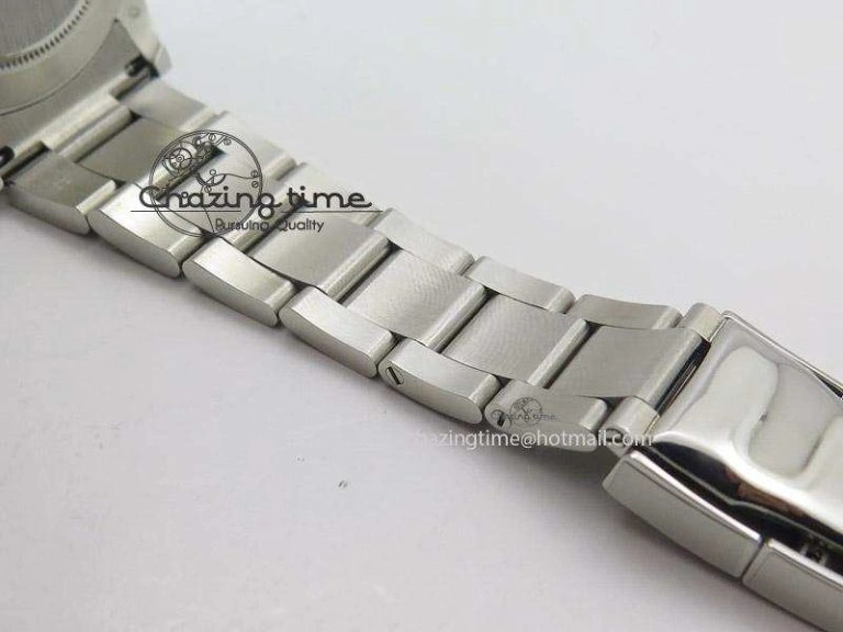 ComfortFit Daytona 116506 JF Best Edition Brown Ceramic Bezel Ice Blue Dial On SS Bracelet A 4025