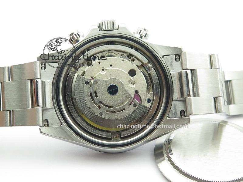 Daytona 116506 JF Best Edition Ice Blue Dial On SS Bracelet A23J (Same Thickness As Genuine) HighQuality 3949