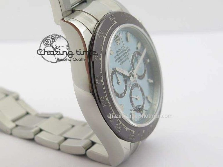 Daytona 116506 JF Best Edition Ice Blue Dial On SS Bracelet A23J (Same Thickness As Genuine) HighQuality 3949