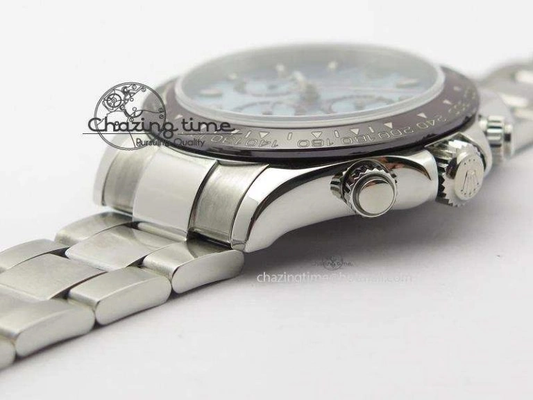 Daytona 116506 JF Best Edition Ice Blue Dial On SS Bracelet A23J (Same Thickness As Genuine) HighQuality 3949