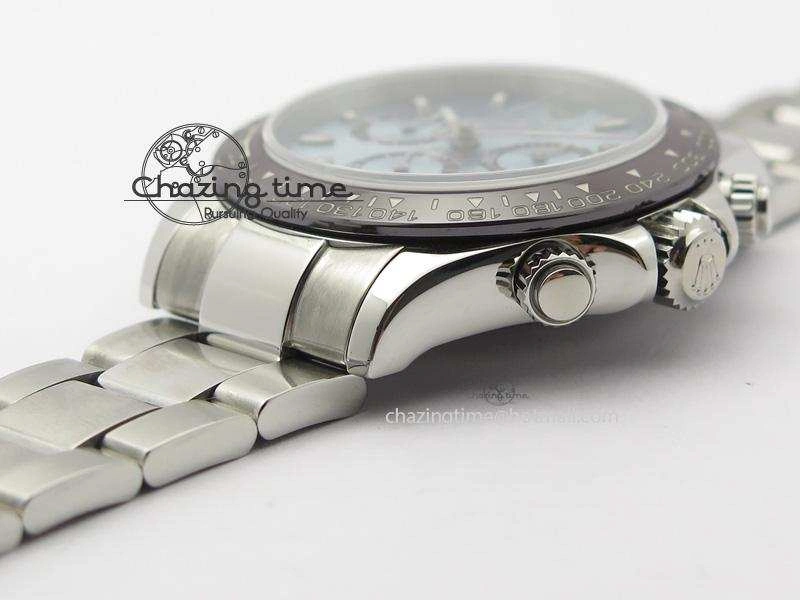 Daytona 116506 JF Best Edition Ice Blue Dial On SS Bracelet A23J (Same Thickness As Genuine) HighQuality 3949