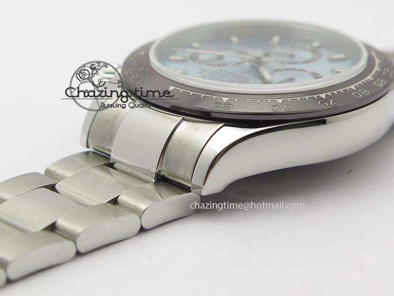 Daytona 116506 JF Best Edition Ice Blue Dial On SS Bracelet A23J (Same Thickness As Genuine) HighQuality 3949