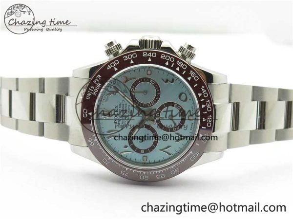 Daytona 116506 Middle East Edition Bp Maker Best Edition Ice Blue Arabic Dial On SS Bracelet A Seasonal 2896