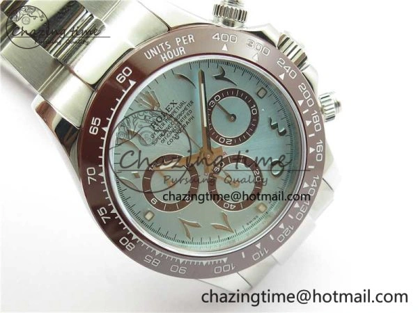 Daytona 116506 Middle East Edition Bp Maker Best Edition Ice Blue Arabic Dial On SS Bracelet A Seasonal 2896