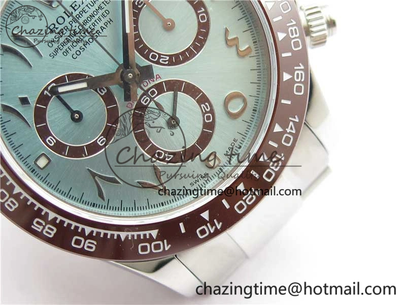 Daytona 116506 Middle East Edition Bp Maker Best Edition Ice Blue Arabic Dial On SS Bracelet A Seasonal 2896