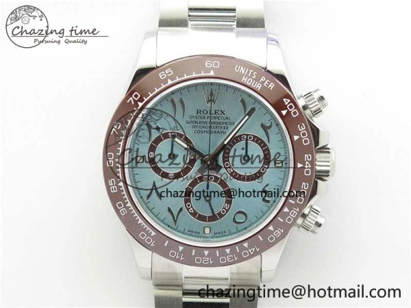 Daytona 116506 Middle East Edition Bp Maker Best Edition Ice Blue Arabic Dial On SS Bracelet A Seasonal 2896