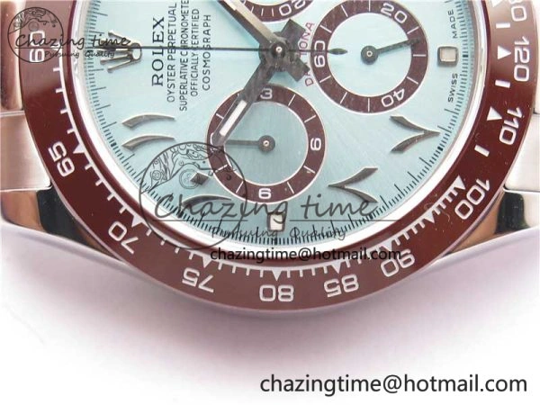 Daytona 116506 Middle East Edition Bp Maker Best Edition Ice Blue Arabic Dial On SS Bracelet A Seasonal 2896