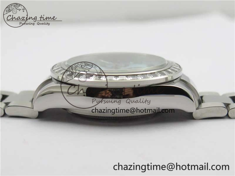 OnTrend Daytona 116506 Middle East Edition Bp Maker Best Edition Ice Blue Brown Arabic Dial Diam Bezel On SS Bracelet A 2897